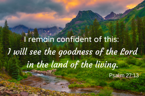 The Goodness of the Lord