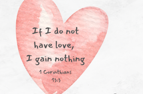 If I Do Not Have Love